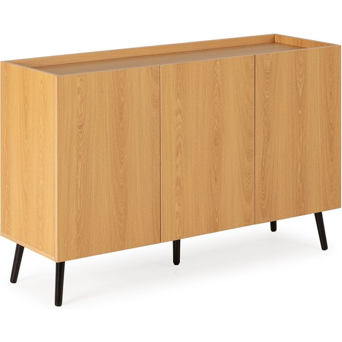 Aparador siren 3 puertas color roble