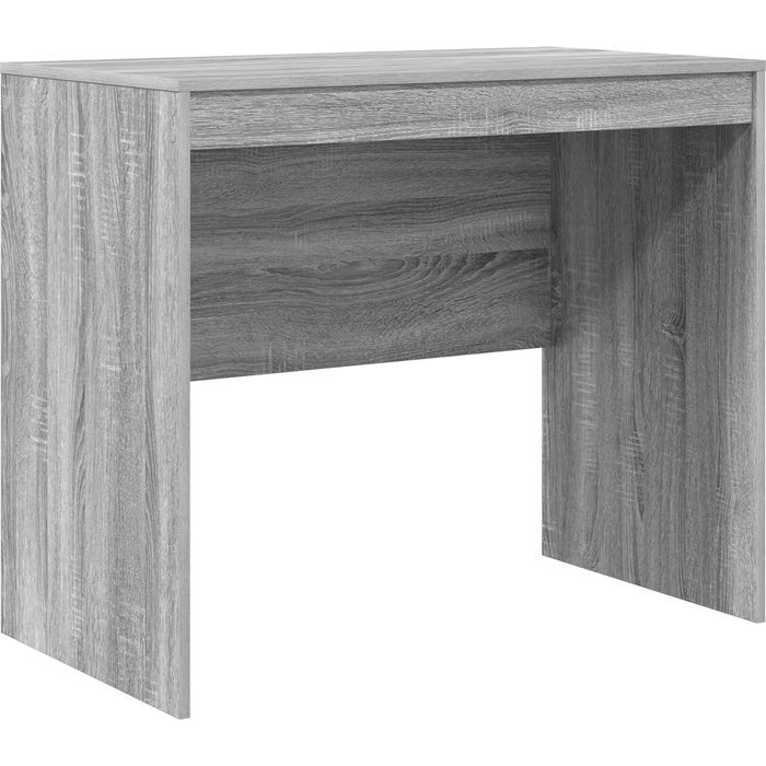 Escritorio gris gris sonoma madera ingenierizada 90 x 50 x 76 cm cfw70759