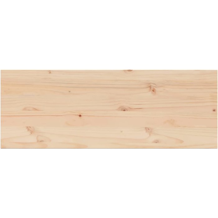 Tablero de mesa rectangular madera maciza pino 110x40x2,5 cm - comfortxl