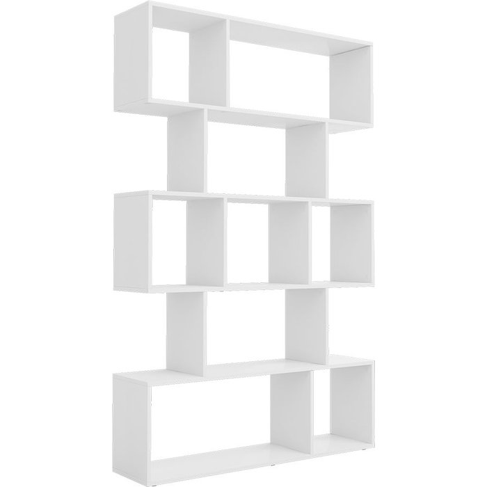 Vicco separador de ambientes aramis, blanco, 106 x 161.5 cm 9 compartimentos