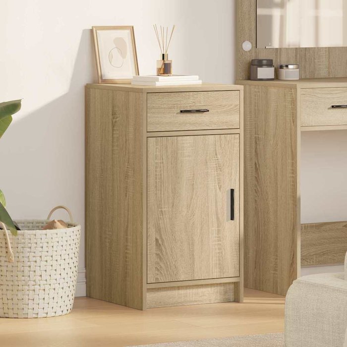 Maison exclusive - vitrina roble sonoma 40 x 40.5 x 75 cm madera contrachapada