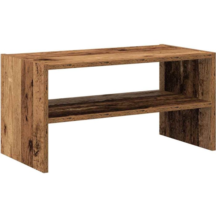 Zapatero apilable madera vieja 60x30x30,5 cm