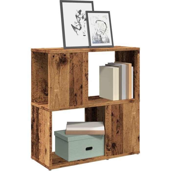 Librería de madera antigua 60x24x63 cm madera contrachapada