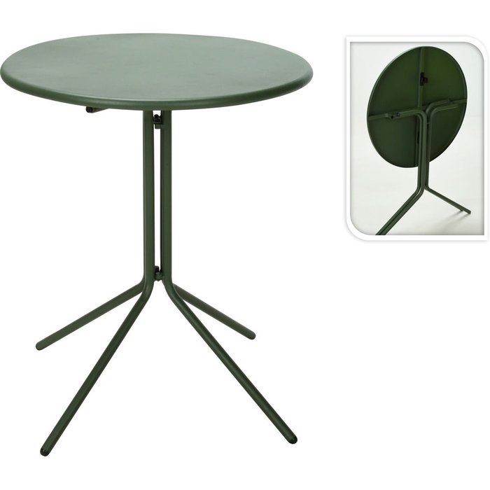 Mesa plegable 58x70 cm verde