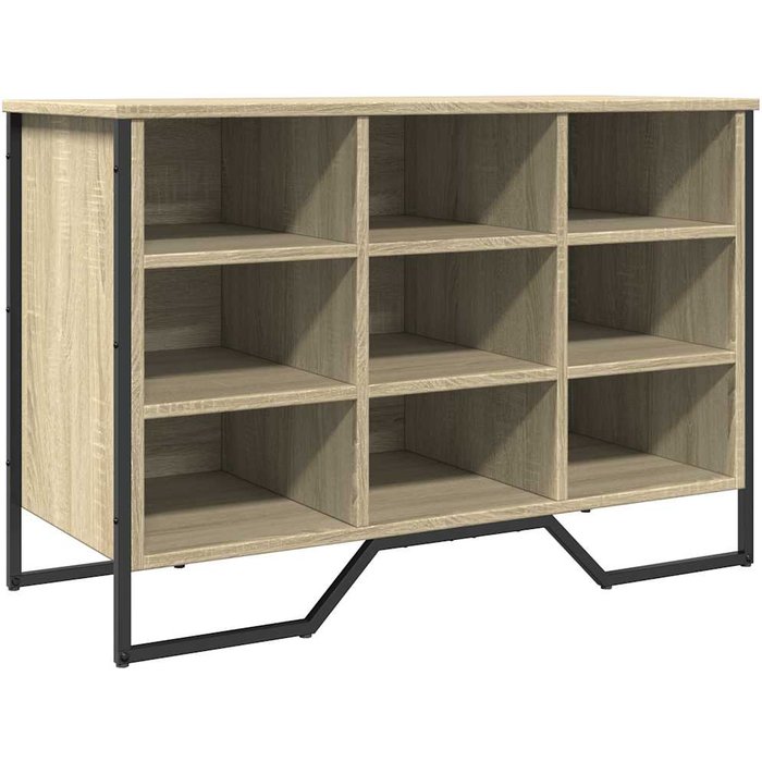 Zapatero de madera de ingeniería roble sonoma 90x38x61,5 cm