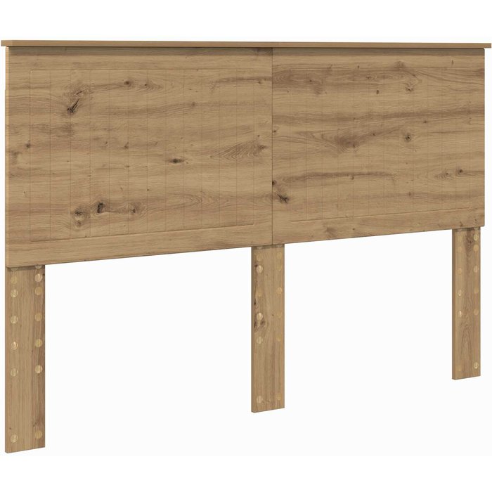 Cabecero cama - mueble cabecero roble artesanal 150 cm madera contrachapada