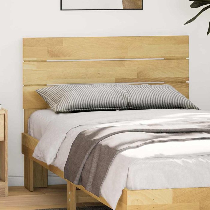 Cabecero cama - mueble cabecero 100 cm madera maciza roble