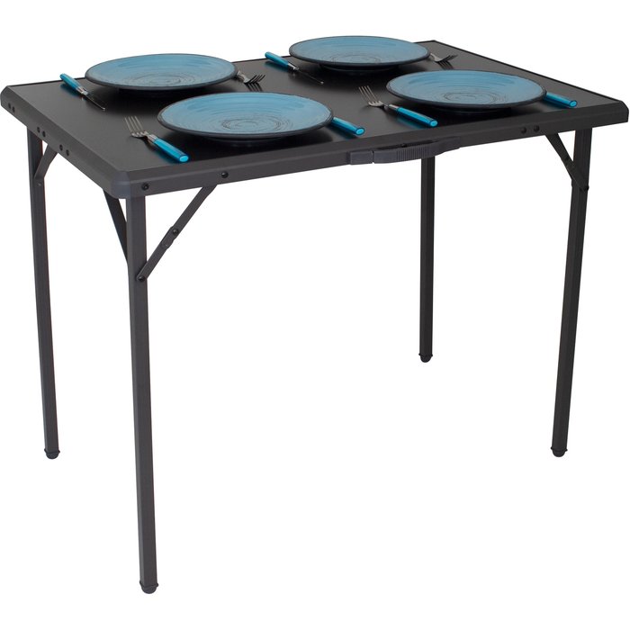 Eurotrail rouen mesa de aluminio plegable - 90x60x70