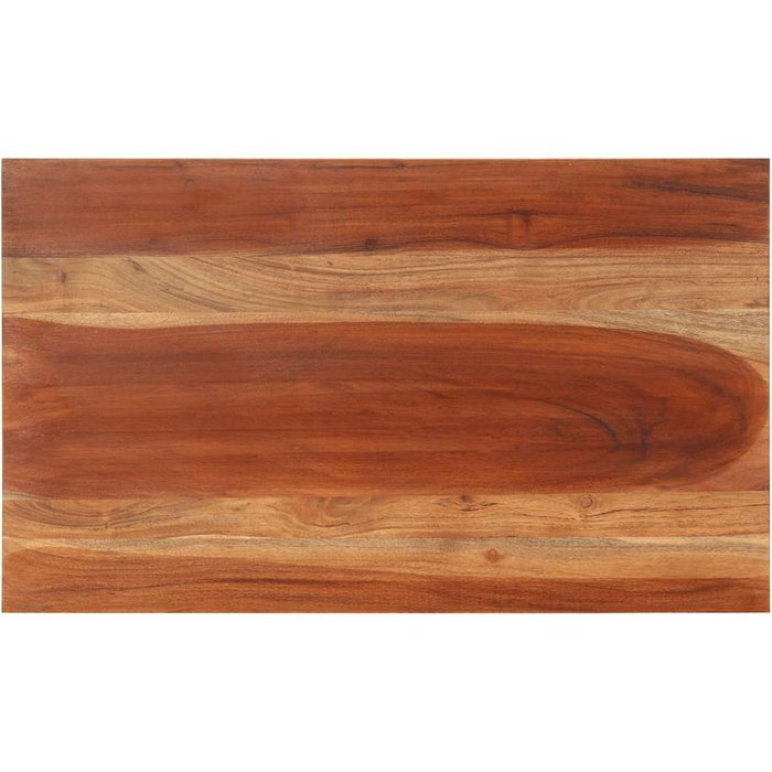 Tablero de mesa de madera maciza de acacia, de 15-16 mm de grosor, 60x100 cm.
