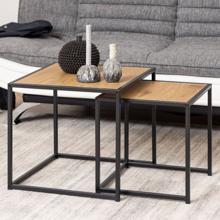 Mesa de deposito seaford natural.