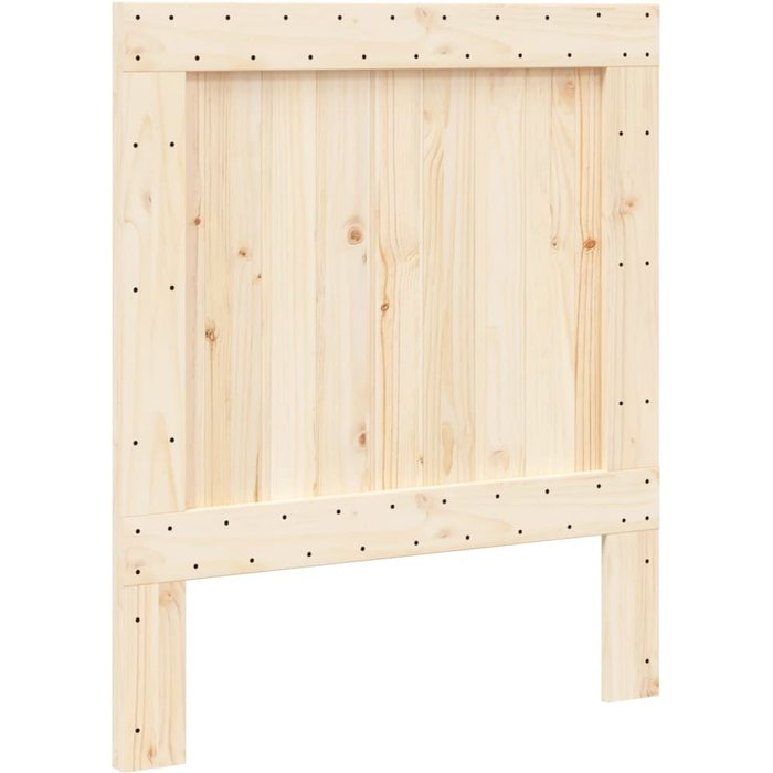 Cabecero de madera maciza de pino 90x104 cm - comfortxl