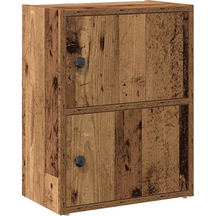 Estantería madera de ingeniería color envejecido 40x24x52 cm – comfortxl