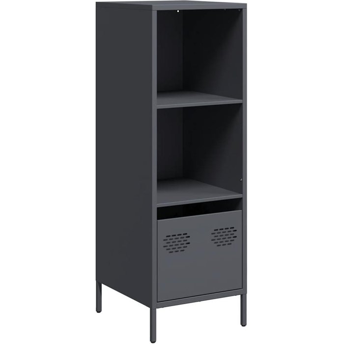 Aparador acero gris antracita 35x39x103,5 cm - comfortxl