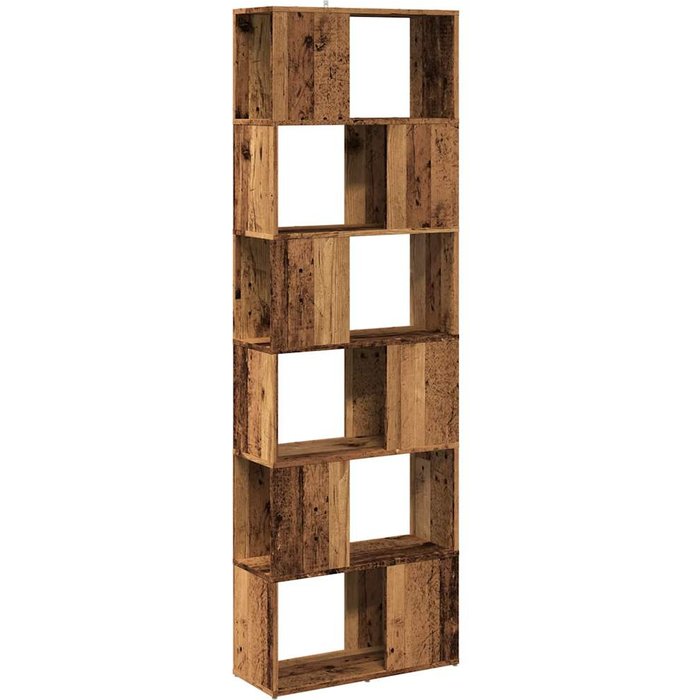 Estantería/divisor de espacios madera envejecida 60x24x186 cm – comfortxl