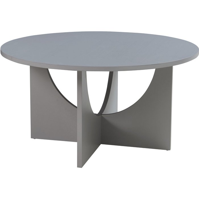 Mesa de centro consola lateral 80 x 42 cm gris claro 03_0010846