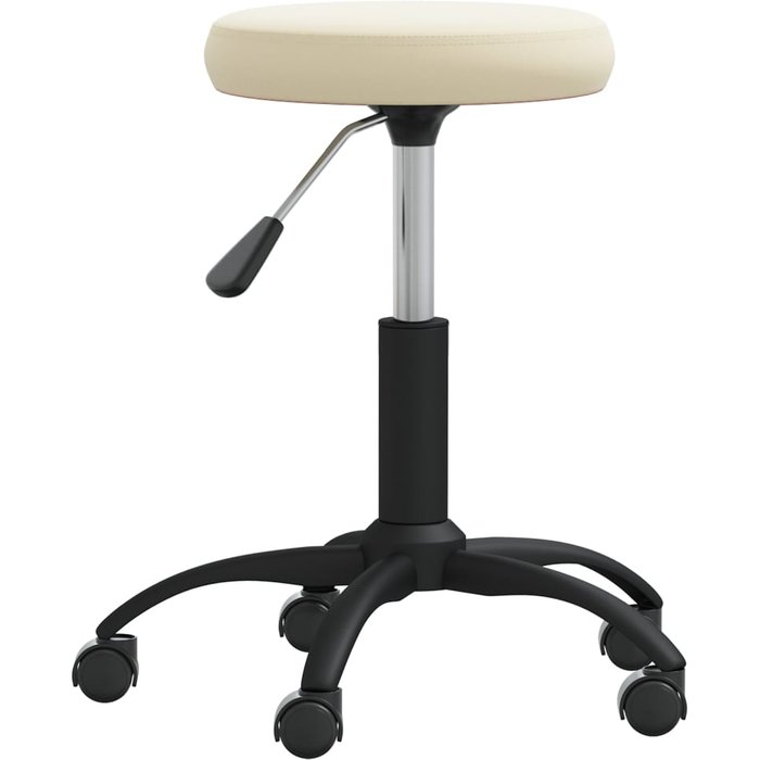 Silla de comedor | silla de cocina de terciopelo crema cfw28852