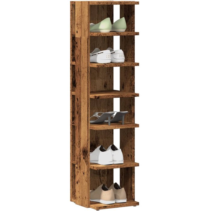 Zapateros 2 piezas madera vieja contrachapada