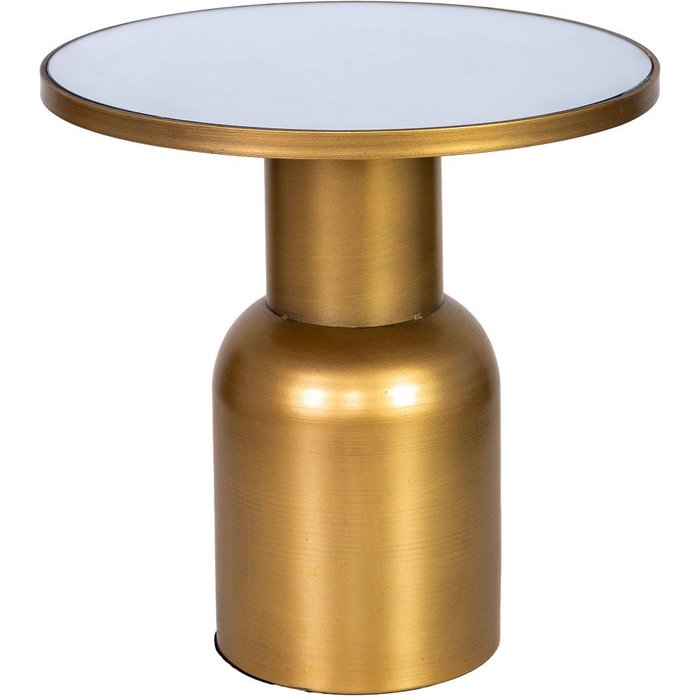 Mesa auxiliar de metal 46x46x45h cm