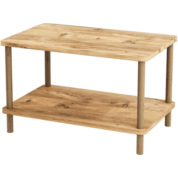 Mesa de centro rectangular 43 x 70 x 44 cm efecto madera 03_0008490