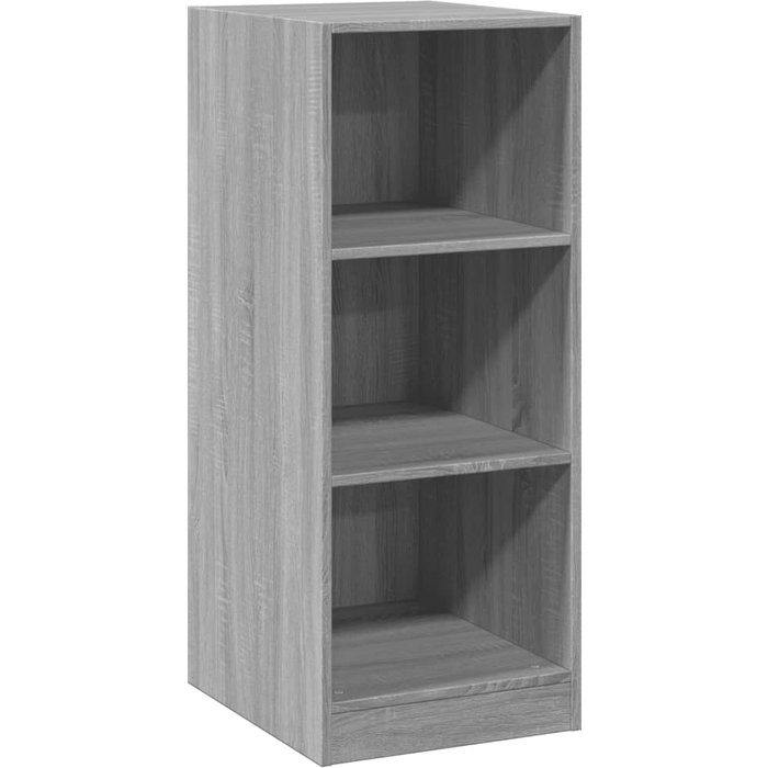 Gabinete de madera de ingeniería gris sonoma 48x41x102 cm - comfortxl