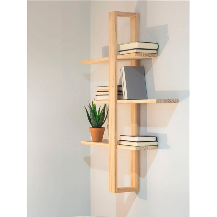 Estantería vertical pared