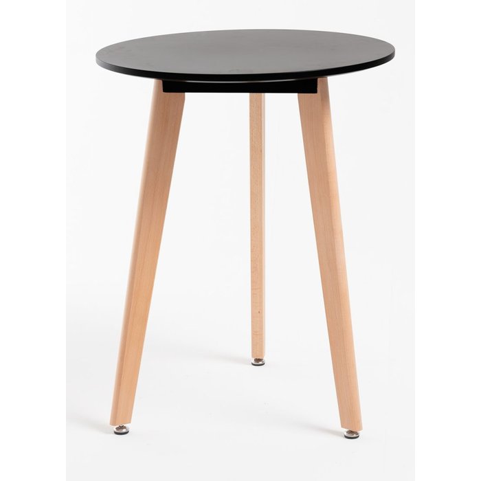 Regalos miguel - estilo nórdico - mesa synk redonda 60 cm - negro