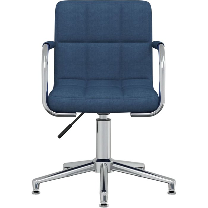 Silla de comedor | silla de mesa | silla de cocina giratoria tela azul cfw508220