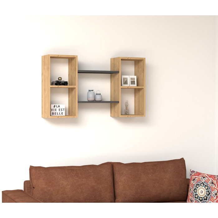 Estante de pared bambi antracita zafiro