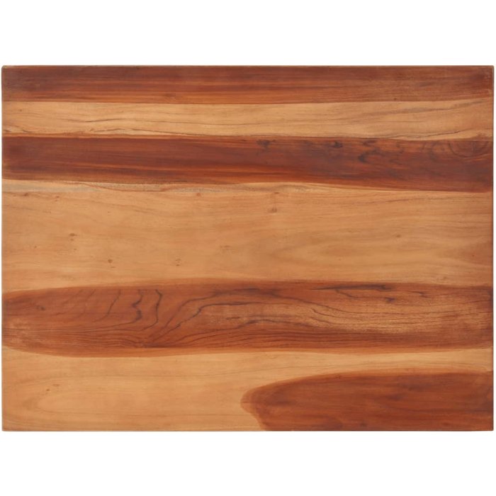 Tablero de mesa de madera maciza de acacia 25-27 mm 60x80 cm