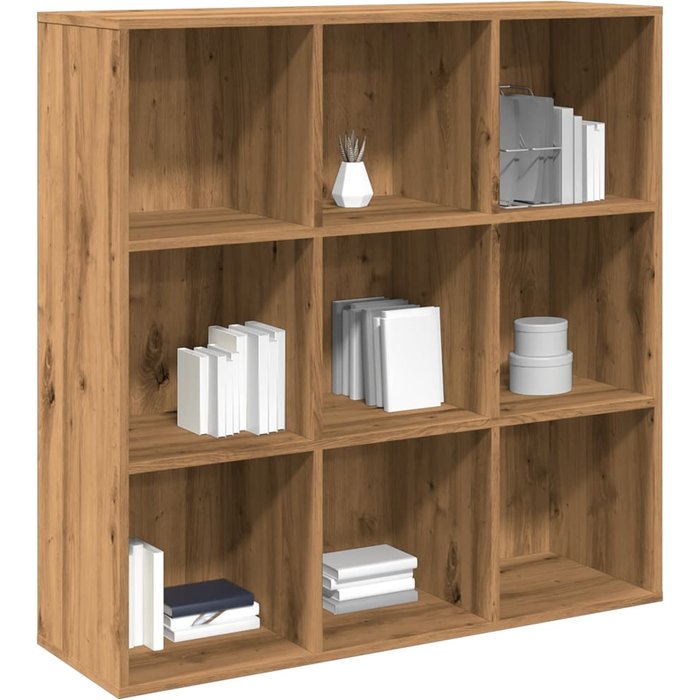 Librería artesanal de roble 98x29x97,5 cm