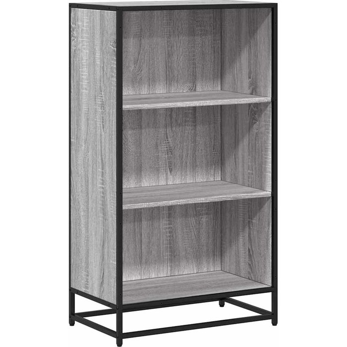 Estantería madera ingeniería gris sonoma 60x35x107,5 cm – comfortxl