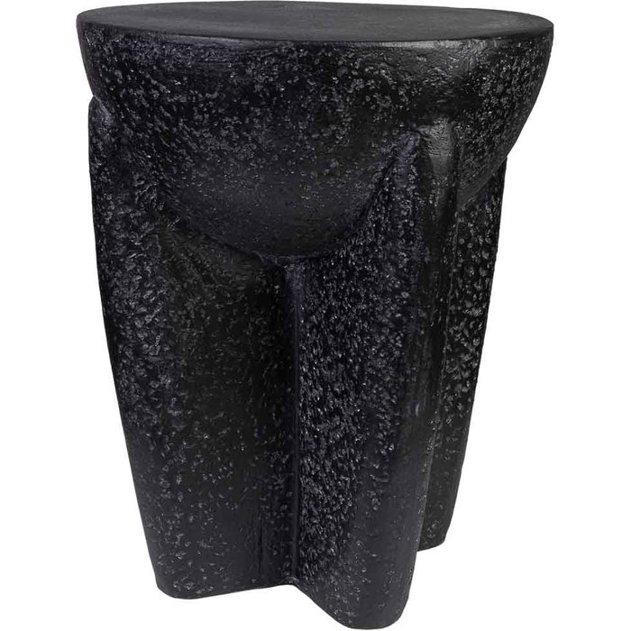 Mesa auxilar de magnesio negra 38x38x46h cm