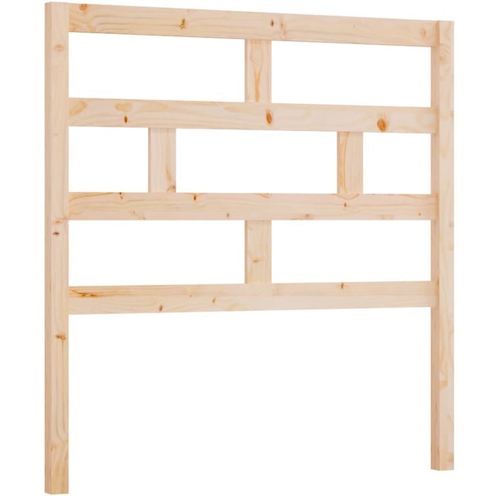 Cabecero de cama madera maciza de pino 106x4x100 cm - comfortxl