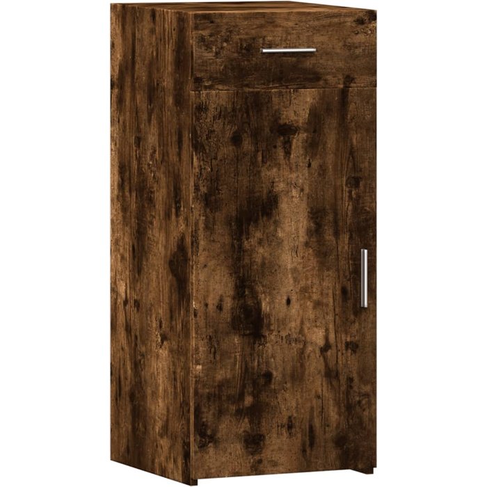 Aparador madera de ingeniería roble ahumado 40x42,5x93 cm - comfortxl
