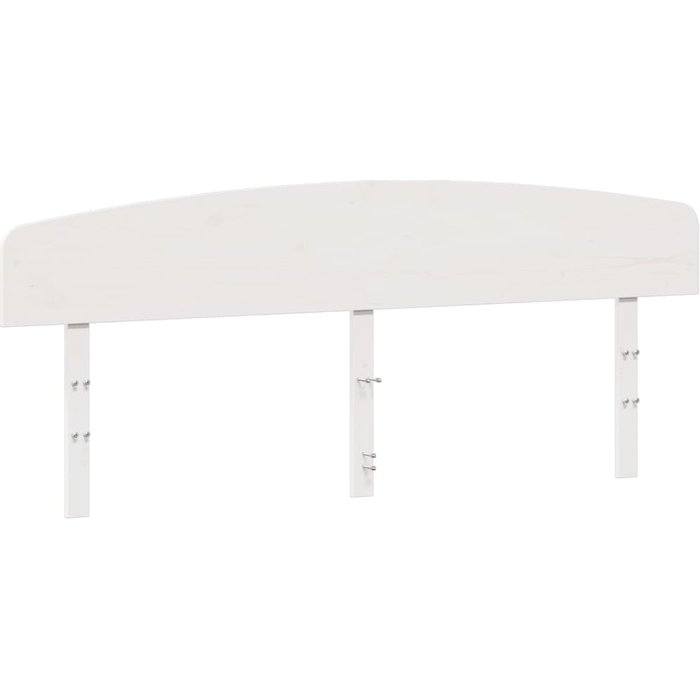 Cabecero de cama - mueble cabecero madera maciza de pino blanco 200 cm