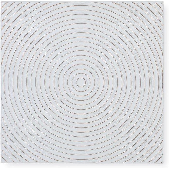 Cabecero fabricado artesanalmente en mdf blanco 90x90x3