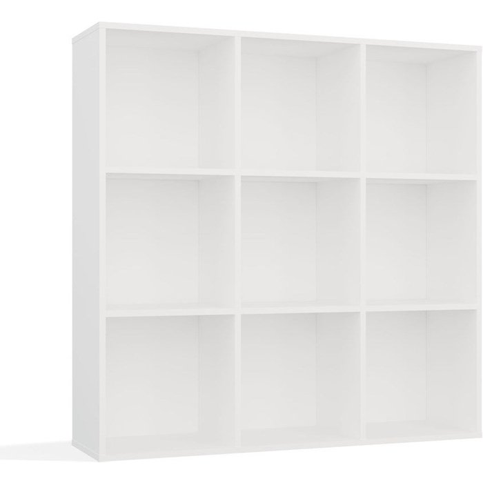 Malax 3x3 h - estante - 110,5x110,5x30 cm - blanco