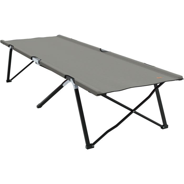 Cama de sol plegable con bolsa de transporte gris tela oxford 600d cfw46494