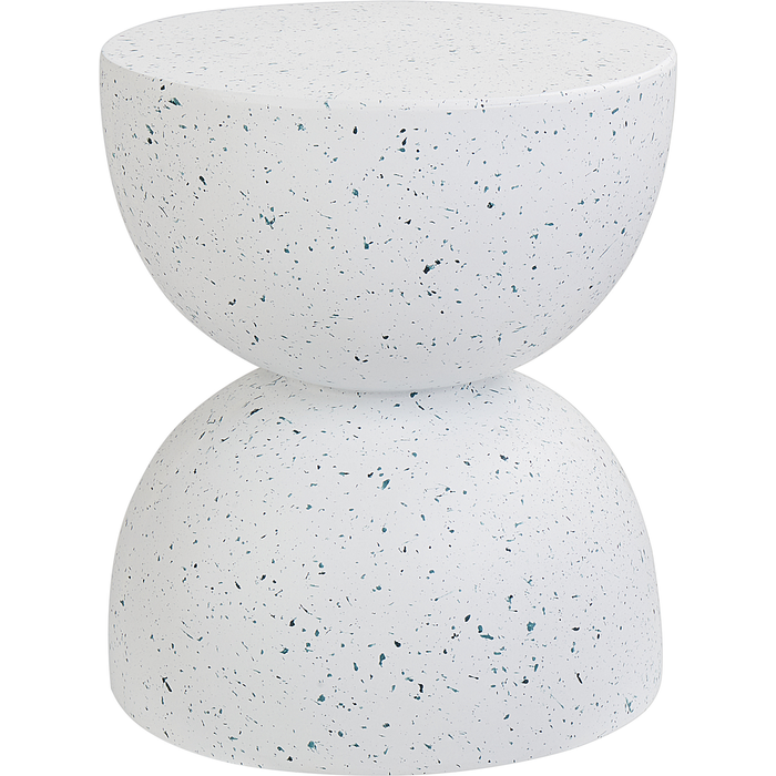 Beliani mesa auxiliar caoria blanco