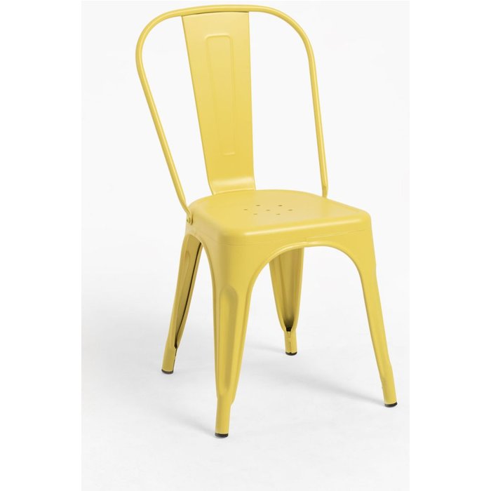 Regalos miguel - packs sillas comedor - pack 4 sillas torix - amarillo cuarzo