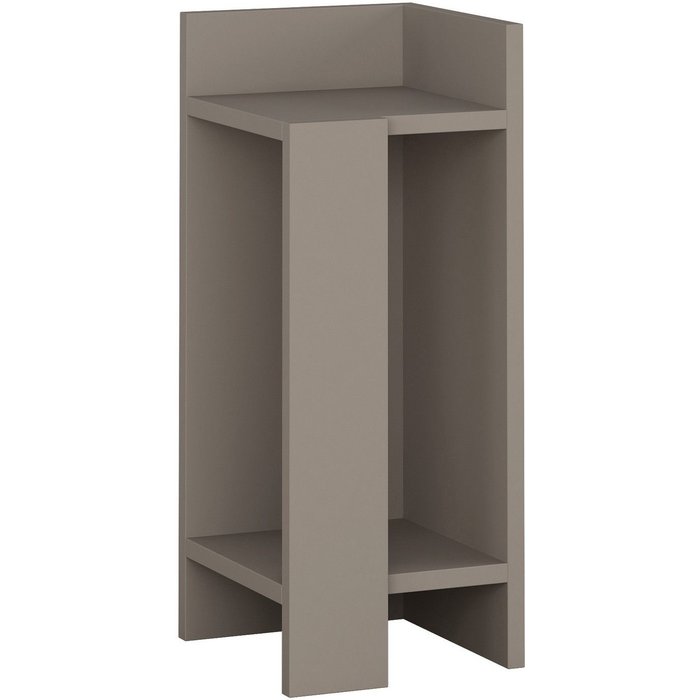 Mesita de noche elos right moca claro 25x60x27 cm