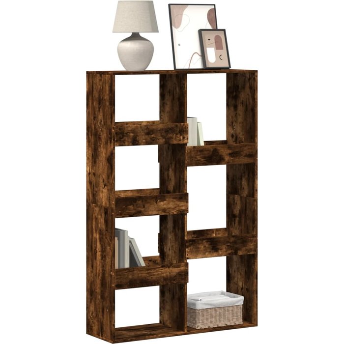 Librería de roble ahumado, 100x33x155,5 cm, madera de ingeniería. - pangivo