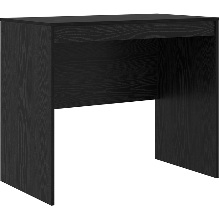 Escritorio de escritura negro de roble roble negro cfw94116