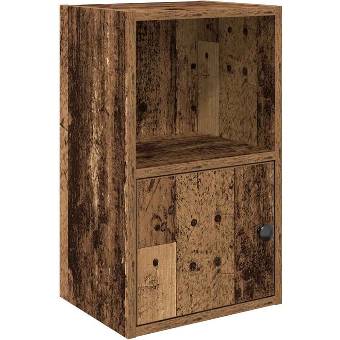 Estantería madera de ingeniería color envejecido 31x24x52 cm – comfortxl