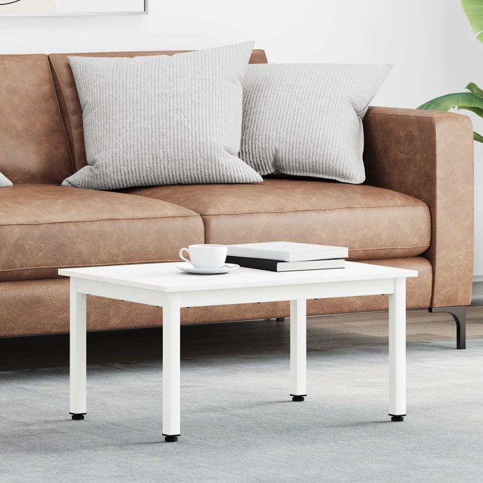 Mesa de café 60 x 50 x 36 cm madera de pino macizo vidaxl