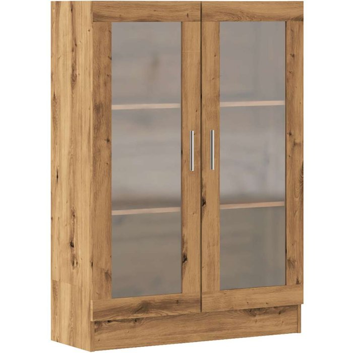 Armario de madera de ingeniería roble artisan 82,5x30,5x115 cm cfw483944