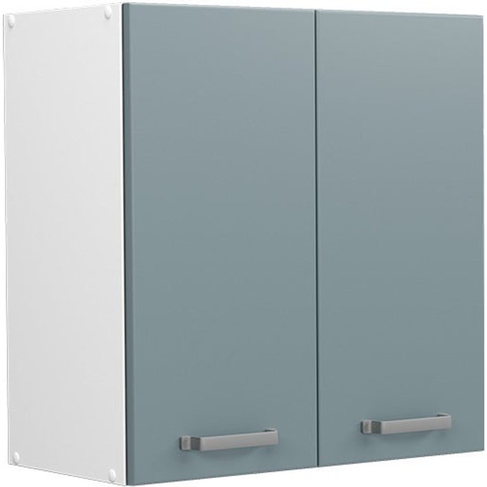 Vicco mueble alto universal r-line, gris azulado, 60 cm con puertas