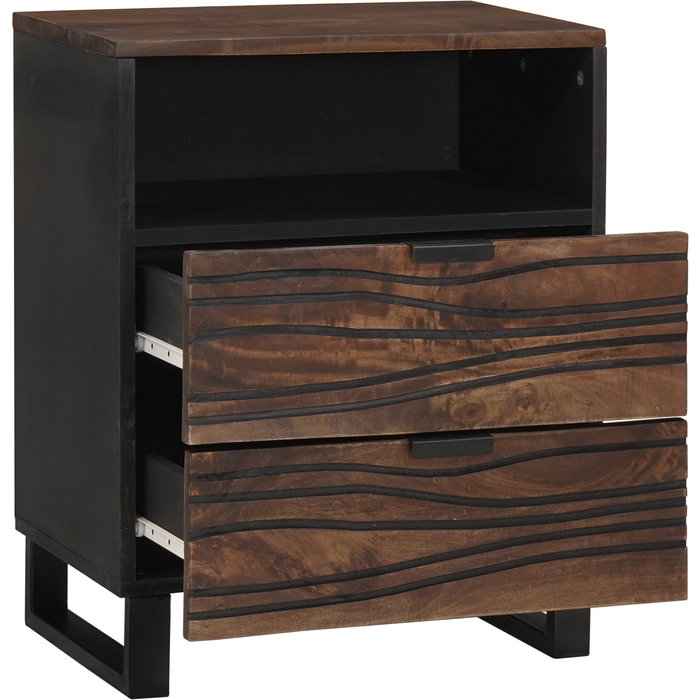 Rio 50x33x60 cm madera maciza de mango y madera ingenierizada cfw73390