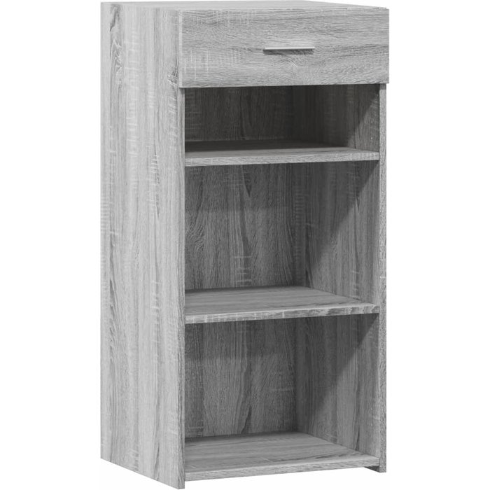 Aparador madera de ingeniería gris sonoma 45x42,5x93 cm - comfortxl