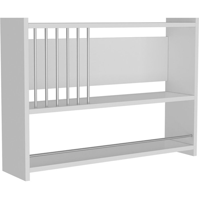 Estante de pared de 3 niveles para cocina 60 x 84 x 20 cm blanco 03_0007030